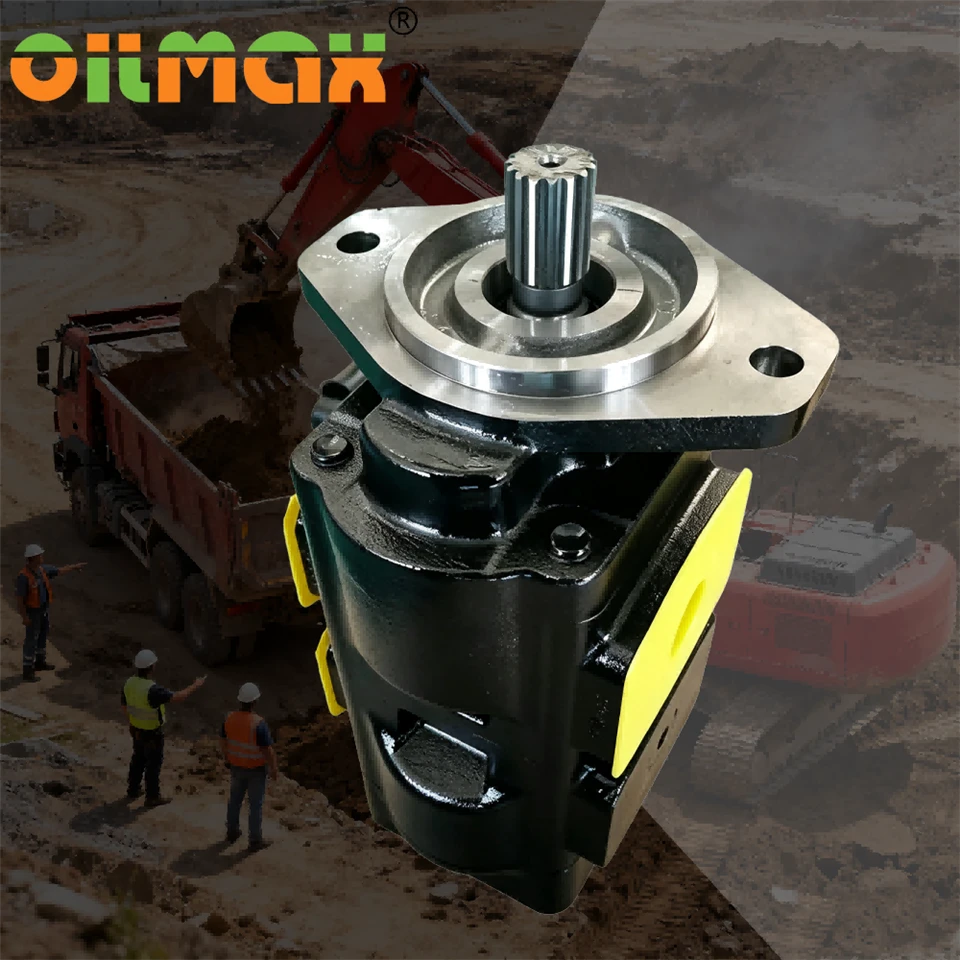 6102161M91 Originalna hidraulička pumpa Parker 37 + 37 CC/REV